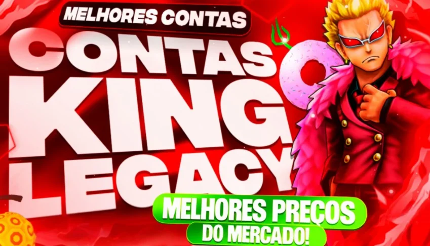 Contas King Legacy Com Estoque E Promoção! MENOR PREÇO 24H