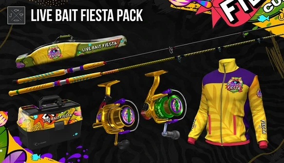 Fishing planet DLC (Live Bait Fiesta Pack)