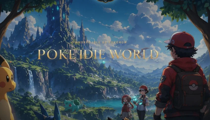 Poke Idle World - Moedas, diamantes, pokes e itens