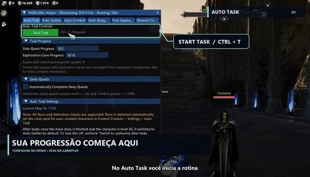 Aion 2 Auto Farm - Auto Coleta - Auto Dg - Auto Quest Afk