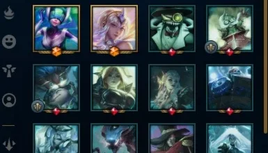 Conta LoL lvl 900 várias skins