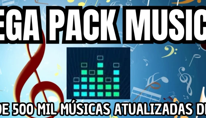 Pack Mega Com 500 Mil Músicas 2025