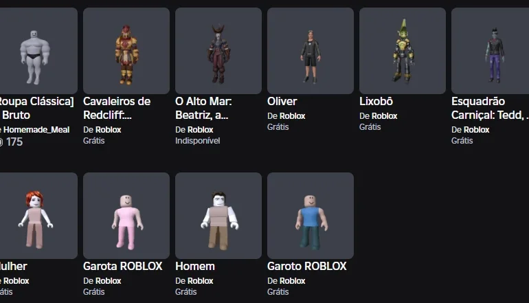 Conta Roblox com itens super raro (permanente)