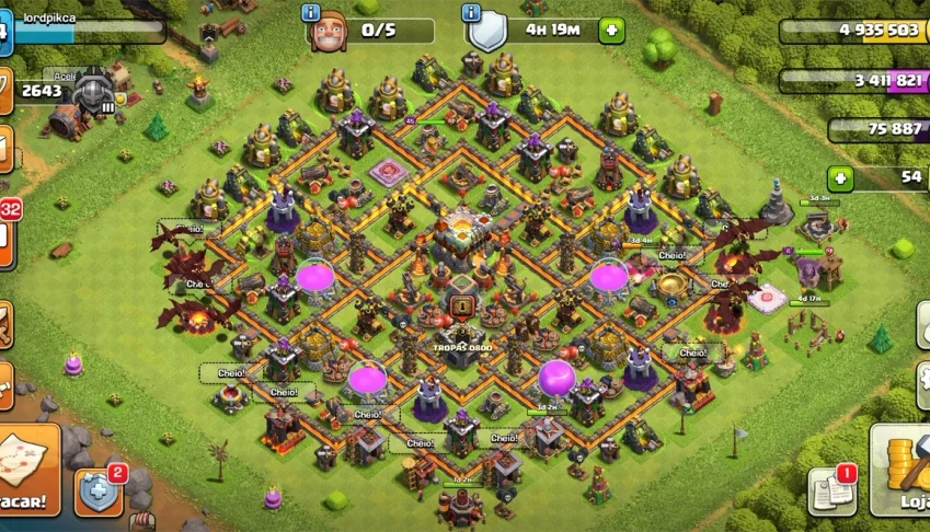 PROMOÇÃO Venda de conta do clash of clans CV10 full