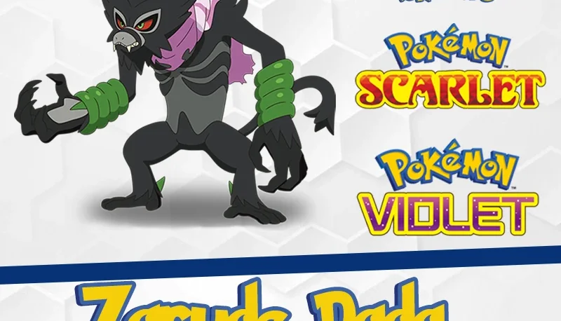 Zarude Dada ou Normal 6IVs - Pokémon Scarlet e Violet