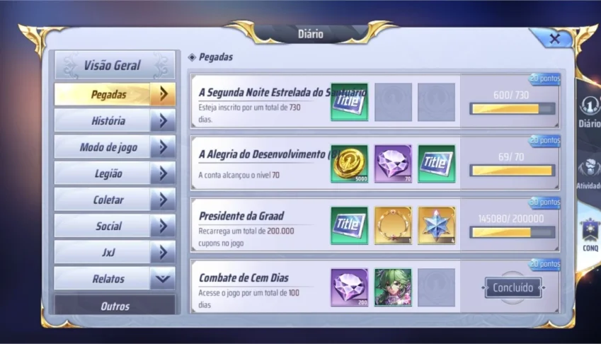 Saint Seiya Awakening Level 69 - 145k Coupons