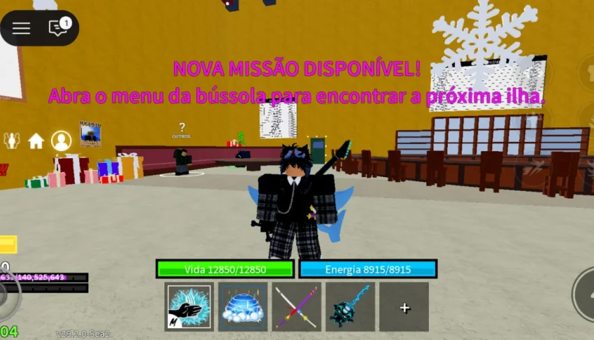 Conta de blox frut