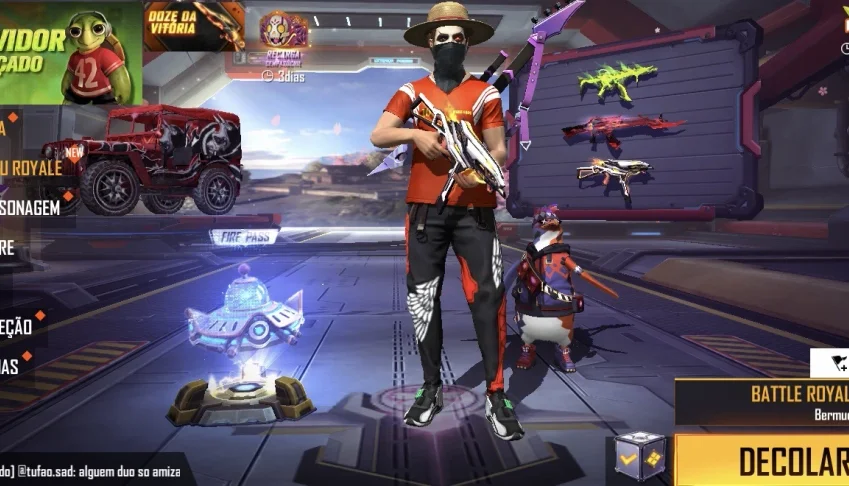 Conta rara do Free fire