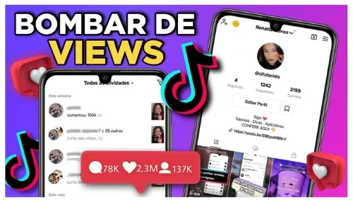 1000 Visualizações no TikTok (Gerador de visualizações)