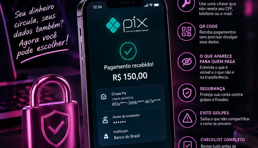 Receba Pix Com Mais Privacidade-Guia Completo