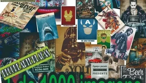 basepack Decore Arte Placas - Pack De Imagens Para Placas