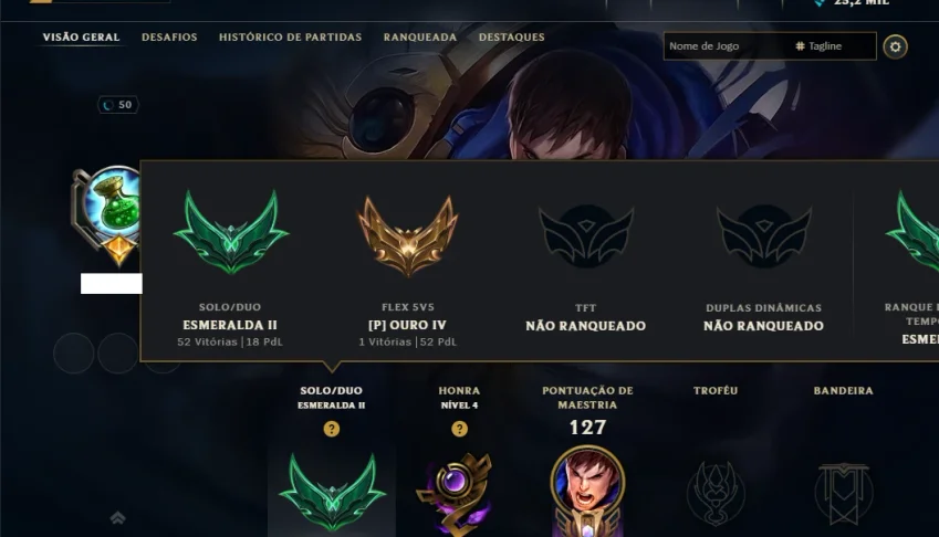 Esmeralda 2 com 55 Champs e 6 Skins