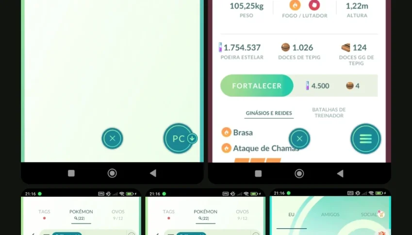 Lvl 61 | 22 Shiny | 2 Dinamax | 1.7M Stardust F050
