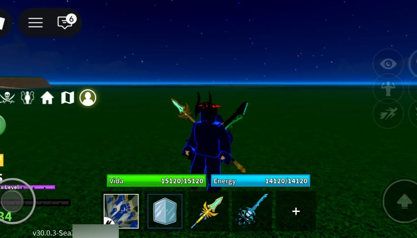 Conta De Blox Fruits Com 10M De Baunty E Escudo Do Levi