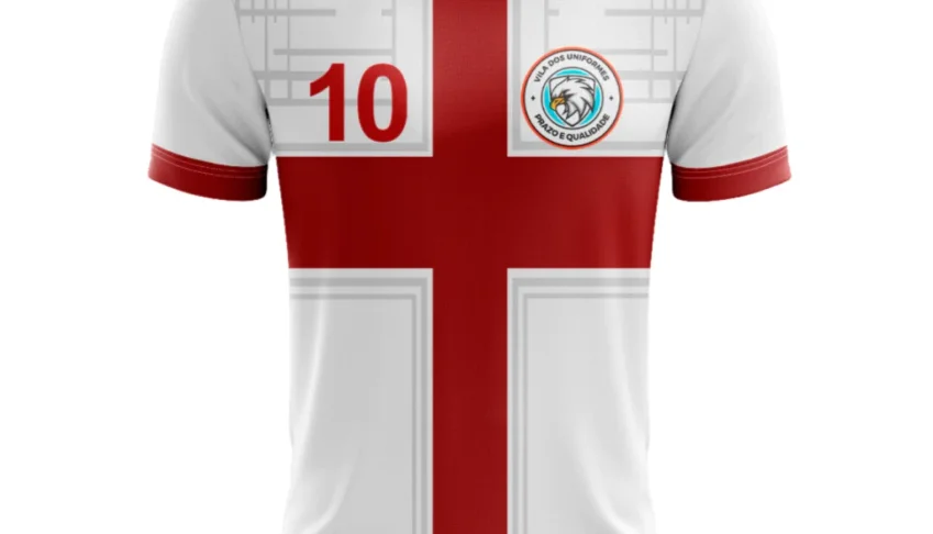 Camiseta de futebol personalizada