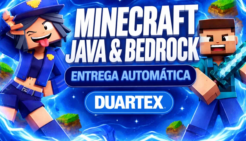 Minecraft Java & Bedrock Original [Acesso 1Mês]+ Garantido!