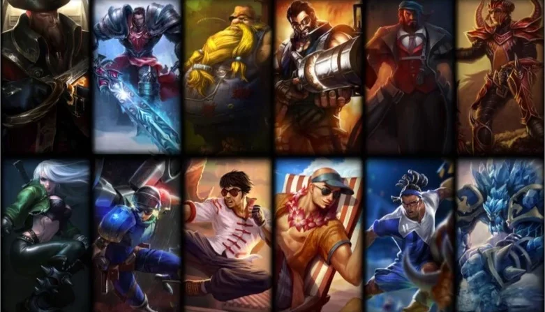 Conta 120 Champs Diamante 5 34 Skins 6 Paginas de Runas