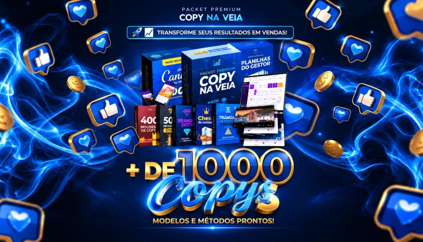 Copy Na Veia Alta Conversão Premium Nichos Diversos