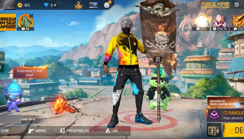 Conta de free fire pra sair logo🔥