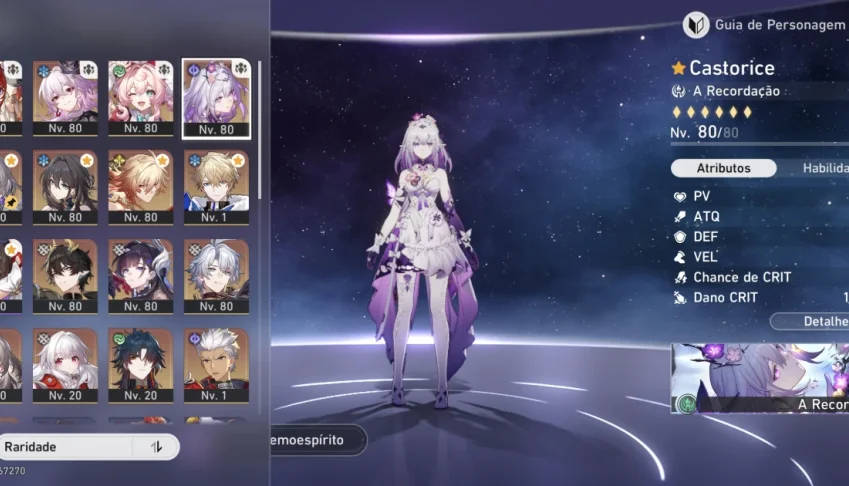 Conta END GAME Honkai Star Hail
