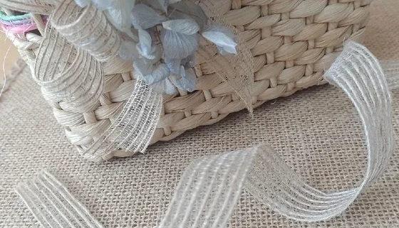 Fita de Juta 7020 de 2 cm - Rolo com 10 Metros