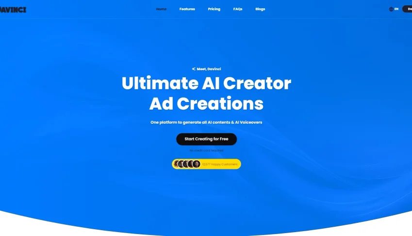 PHP Davinci AI - All-In-One SaaS Platform for AI Text, Image