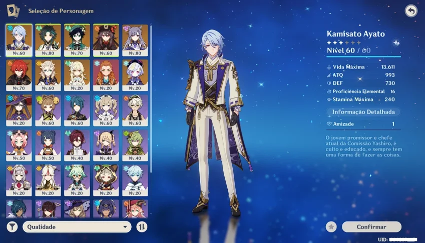 NA - AR 50 Xiao + Lança Primordial