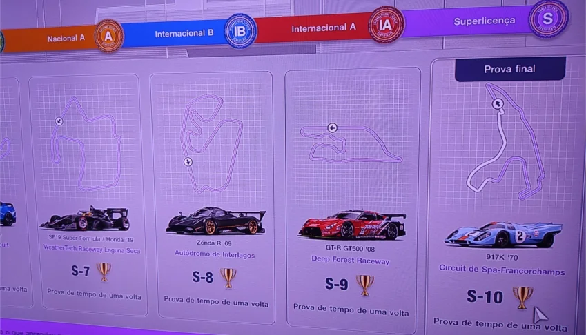 Gran Turismo 7 - OURO em Todas licenças e missões PS4 - PS5