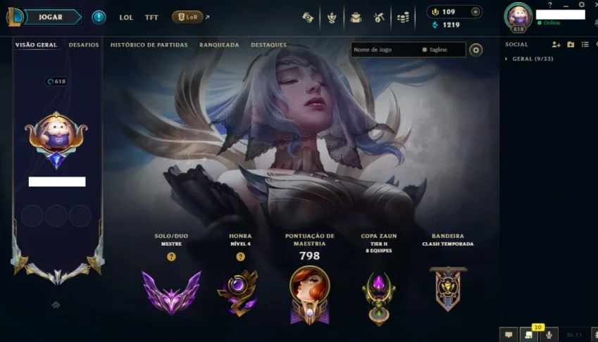 Conta Mestre Soloq +Sona Requiem+Viego Espectral Exaltado