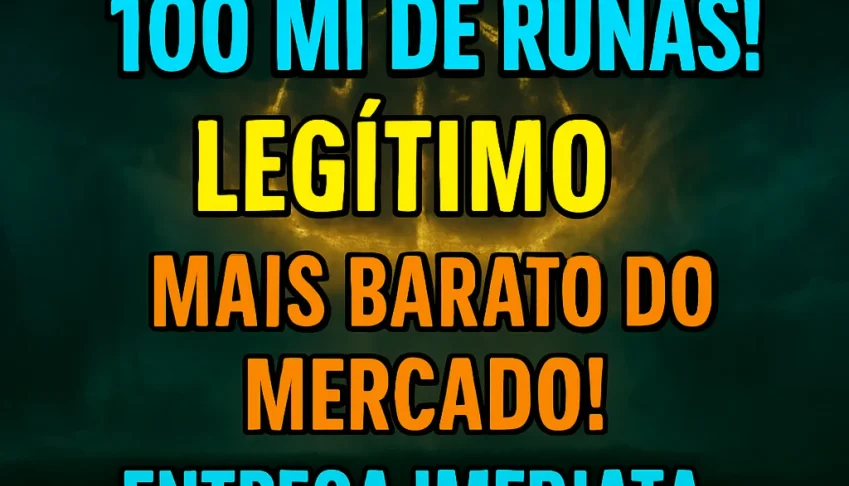 Elden Ring - 100 Milhões de Runas + Brindes - Ps4/Ps5!