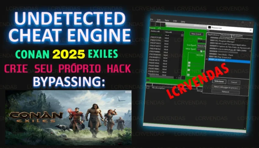 Cheat Engine Indetectado o Conan Exiles - 2026