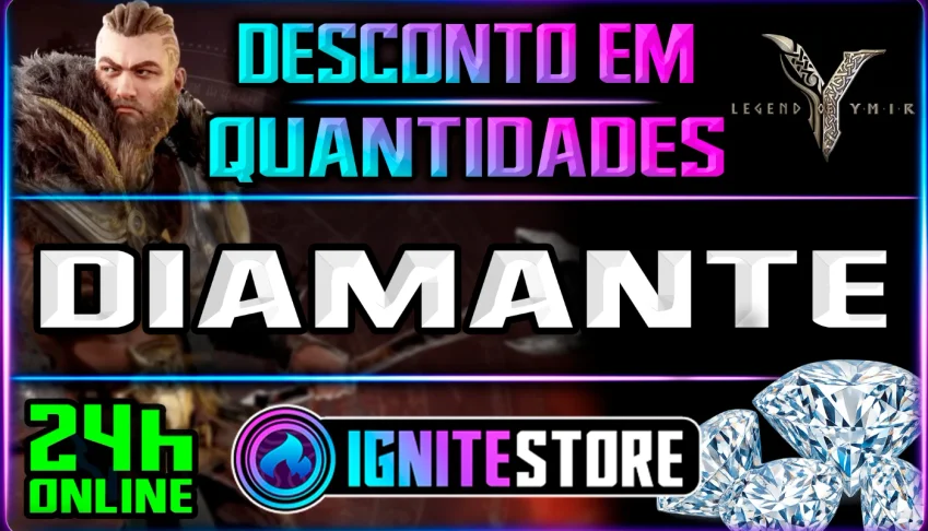 Legend Of Ymir - Diamantes (O Melhor Preço Do Site)