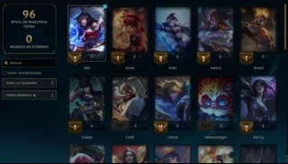 Conta lvl 47 League of  Legends