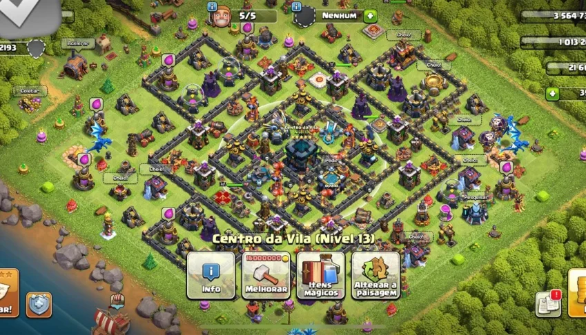 Clash of clans CV 13