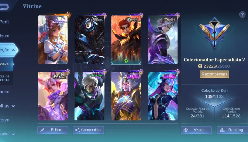 Conta Mobile Legends