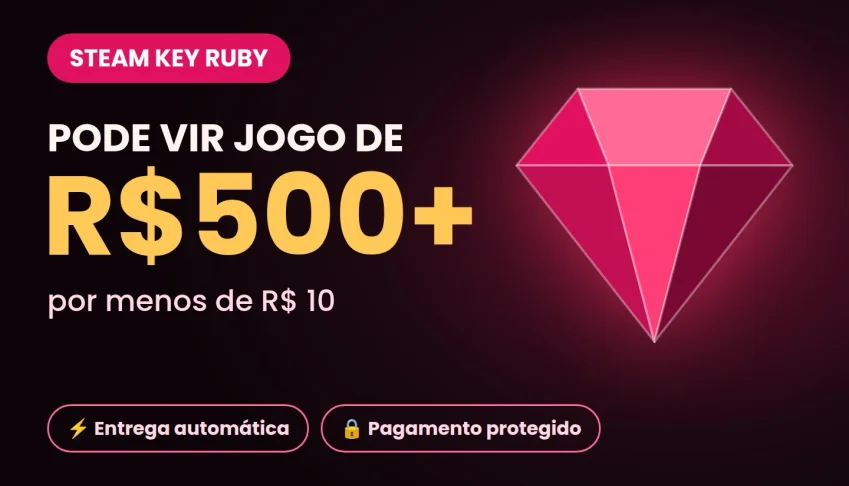 Steam Key Ruby Aleatória | Pode Vir Jogo De R$500+