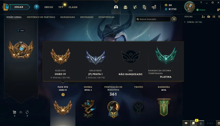 Conta MMR Platina | Kayle Juíza | 139 Skins no Espólio