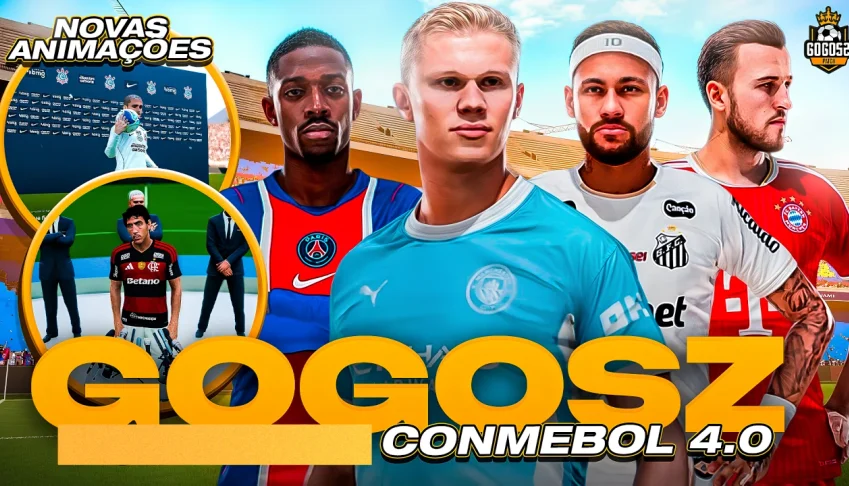 ⚽ Patch Conmebol – Gogosz – Pes 2021 Pc