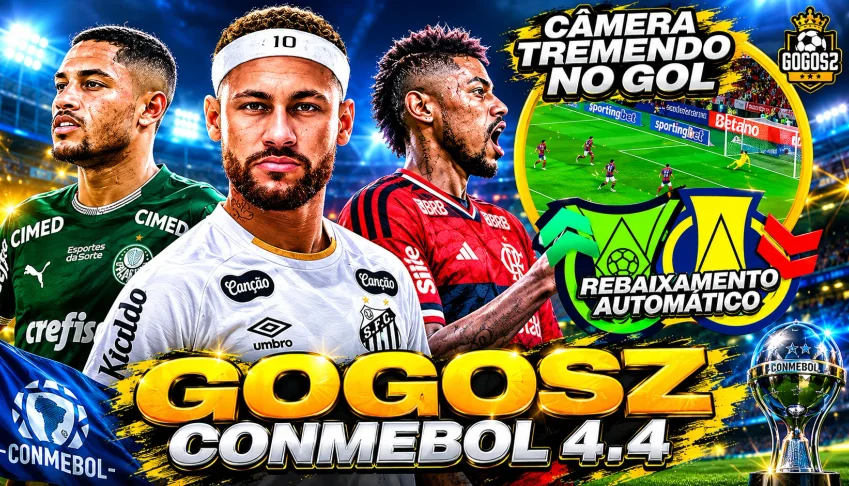 ⚽ Patch Conmebol – Gogosz – Pes 2021 Pc