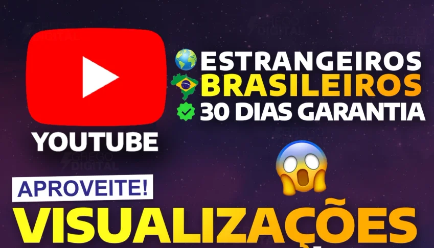 Youtube Inscritos, Curtidas, Visualizações, Views