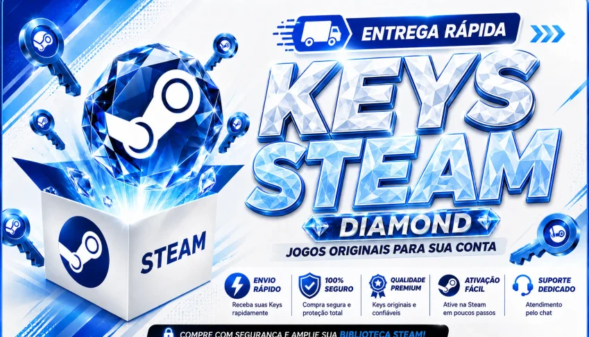 KEYS STEAM ORIGINAIS DIAMOND  [MENOR PREÇO|ENTREGA RÁPIDA!]