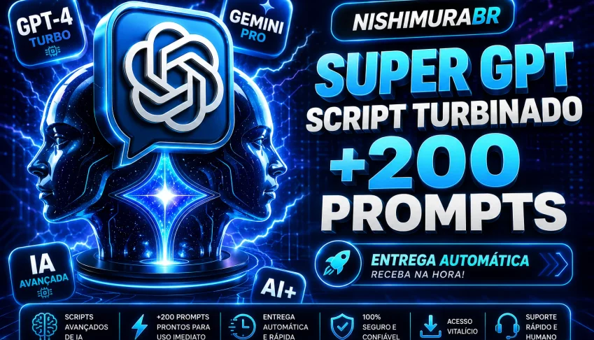 Super Chat Gpt Prompt [+200 Prompts Avançados]️ 🤖