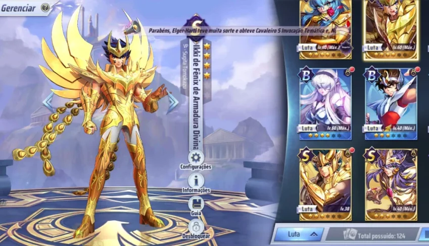 Saint Seiya Awakening - Conta Para Iniciante Com S E Recurso