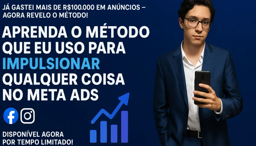 Impulsionando pelo meta ads