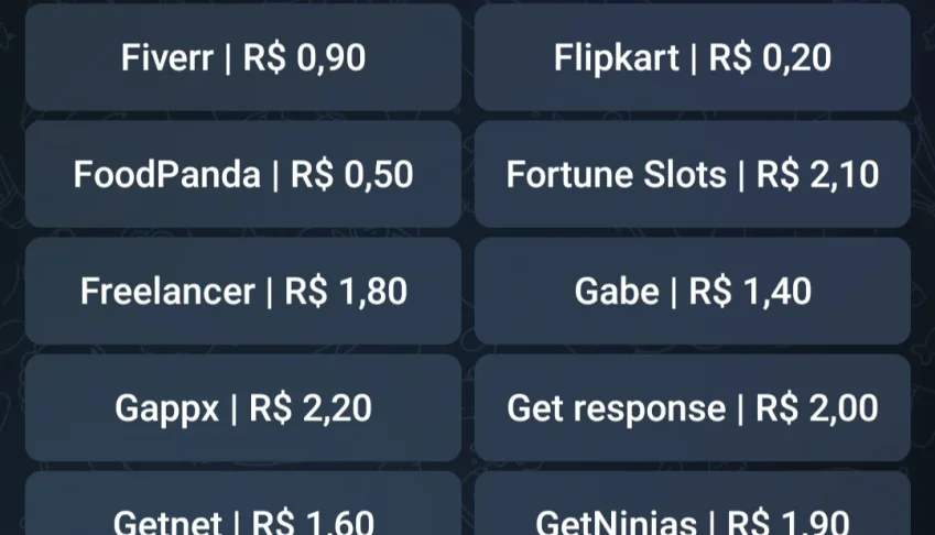 Número virtual - Receber SMS BoT