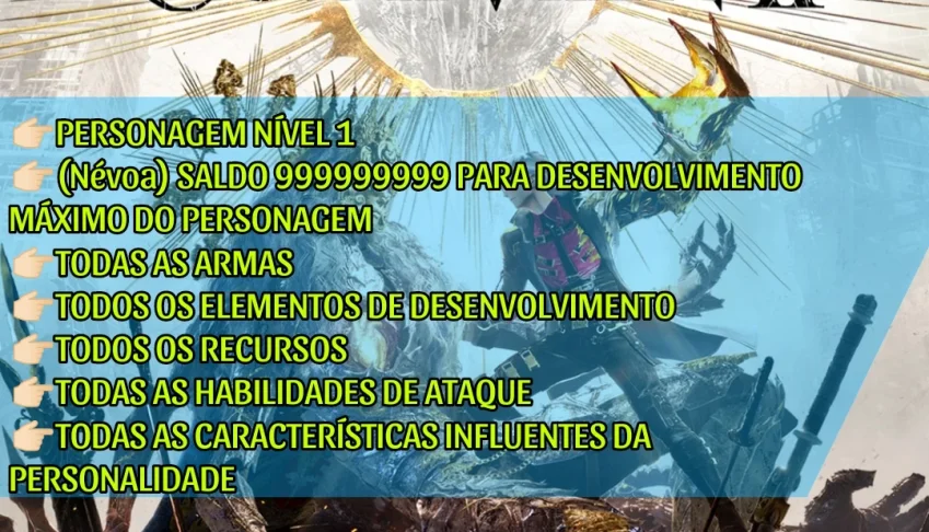 CODE VEIN II (PS5) - Névoa, Habilidades, Armas e mto mais!!!