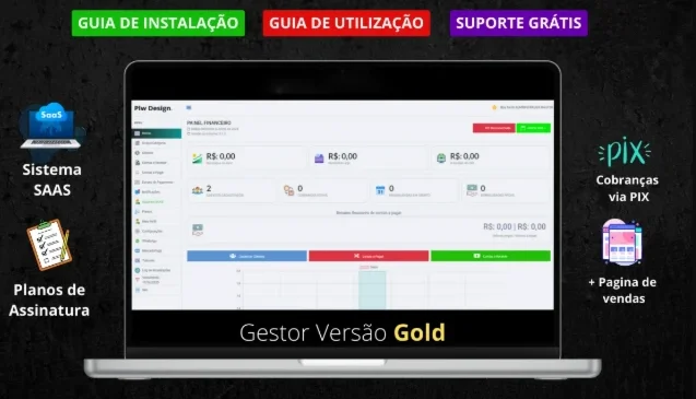 Gestor Pro v3.2.3 versão gold - Sistema de Cobranças 💻