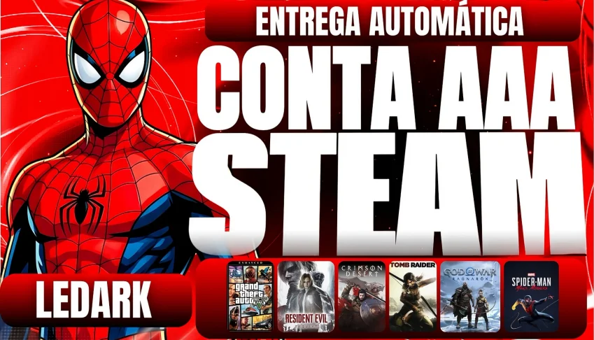 Conta Steam Suprema ⚔️ Entrega Automática ⚔️