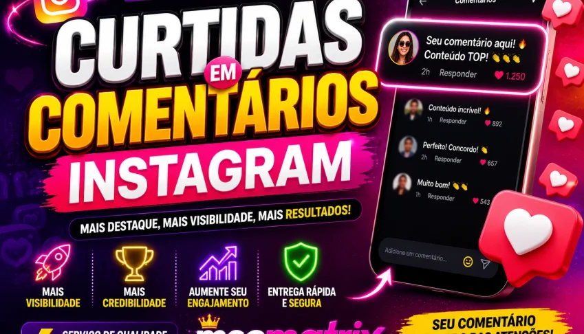 🚀 Curtidas Em Comentários Do Instagram ❤️🔥🔥Novidade🔥🔥
