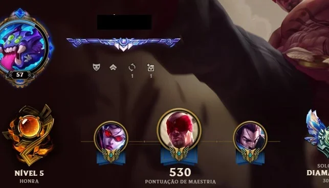 Conta league of legends